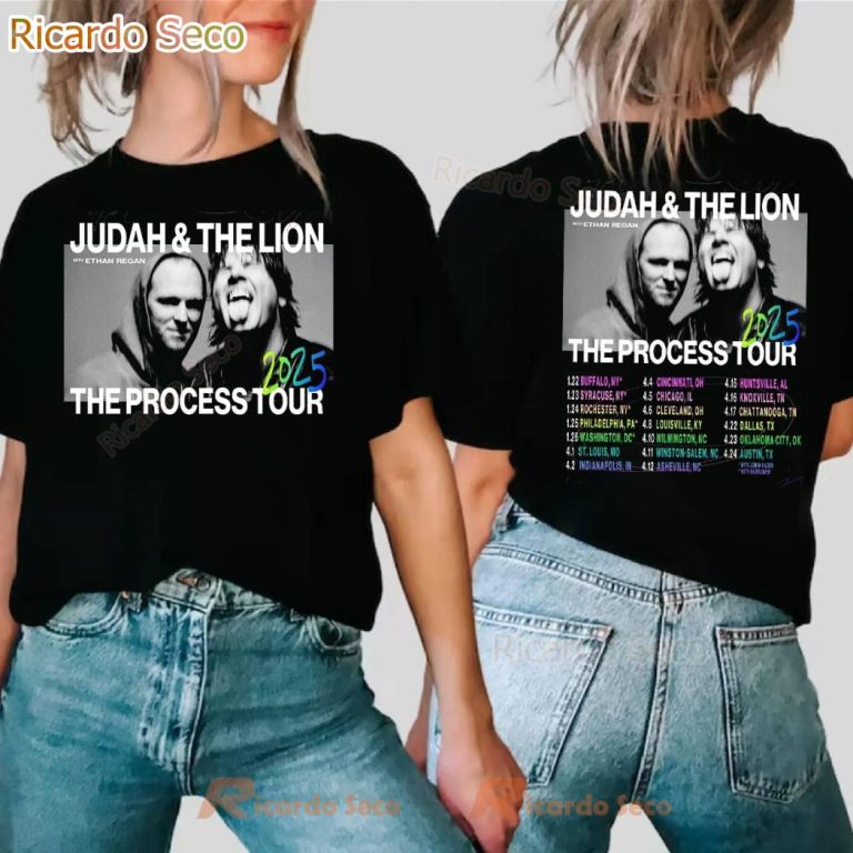 Judah & The Lion The Process Tour 2025 T-shirt YGzwl3E