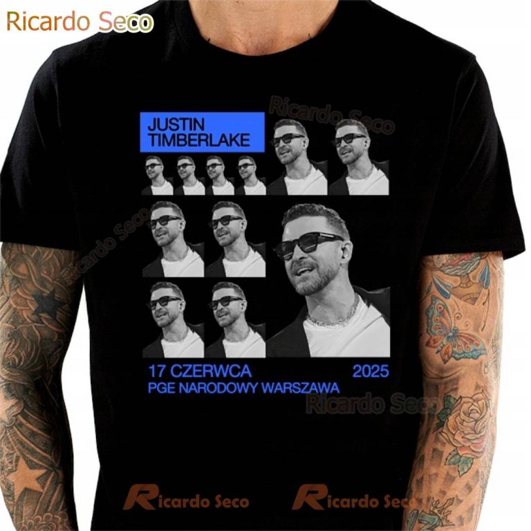 Justin Timberlake Tour 2025 T-shirt ghJIKpn