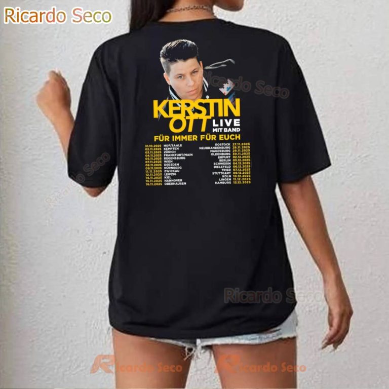 Kerstin Ott Tour 2025 T-shirt-b Sb1H7kX