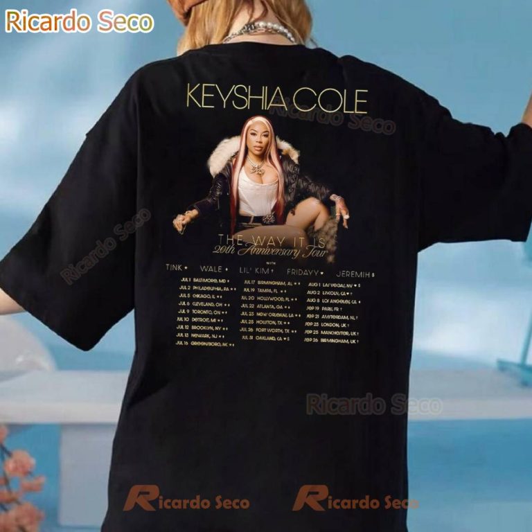 Keyshia Cole The Way It Is 20th Anniversary Tour 2025 T-shirt-b 60rVDhi