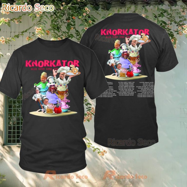 Knorkator Aller Guten Dinge Sind 30 Tour 2025 T-shirt ilRU2Eh