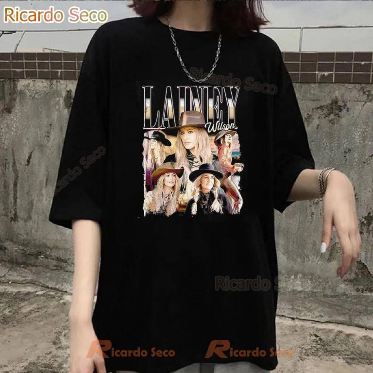 Lainey Wilson Photo Collage 2025 T-shirt Ww1xsBG