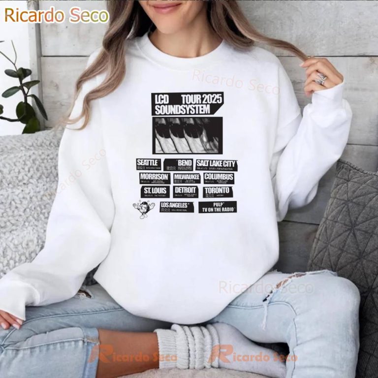 Lcd Soundsystem Tour 2025 T-shirt 8iGDLxZ
