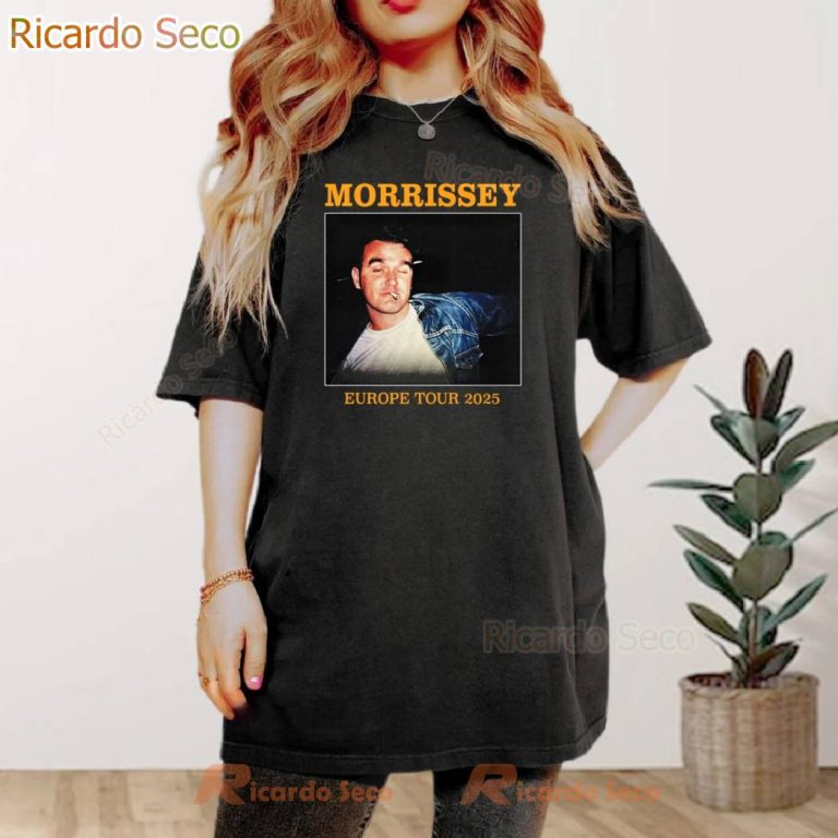 Morrissey Europe Tour 2025 T-shirt-a MvfiIH7