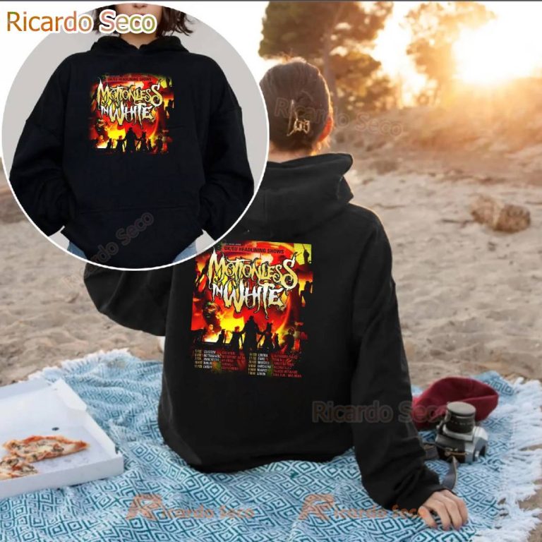 Motionless In White 2026 Euuk Tour T-shirt aMp1nj4