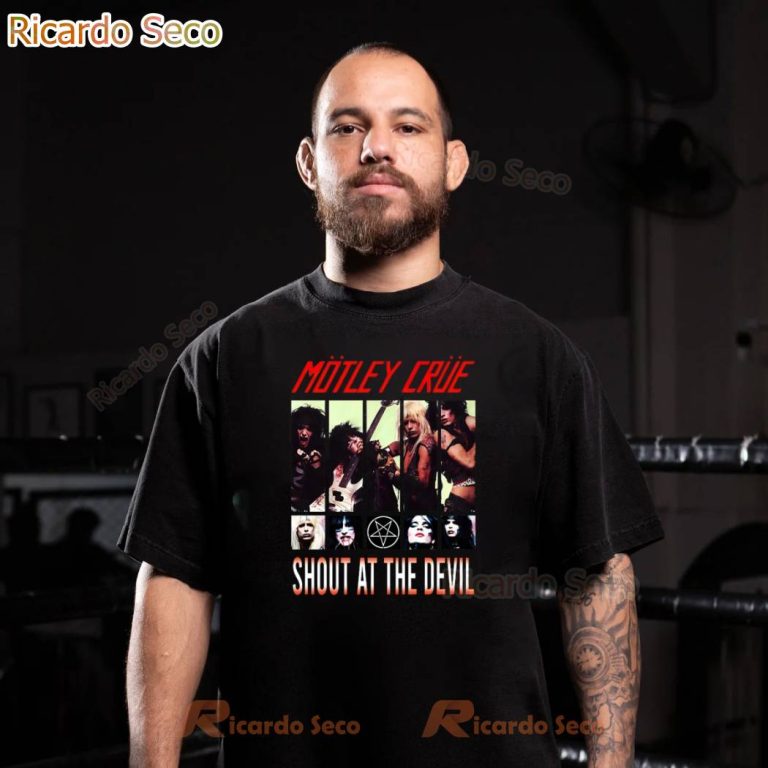 Motley Crue Shout At The Devil T-shirt-a nG29oXl