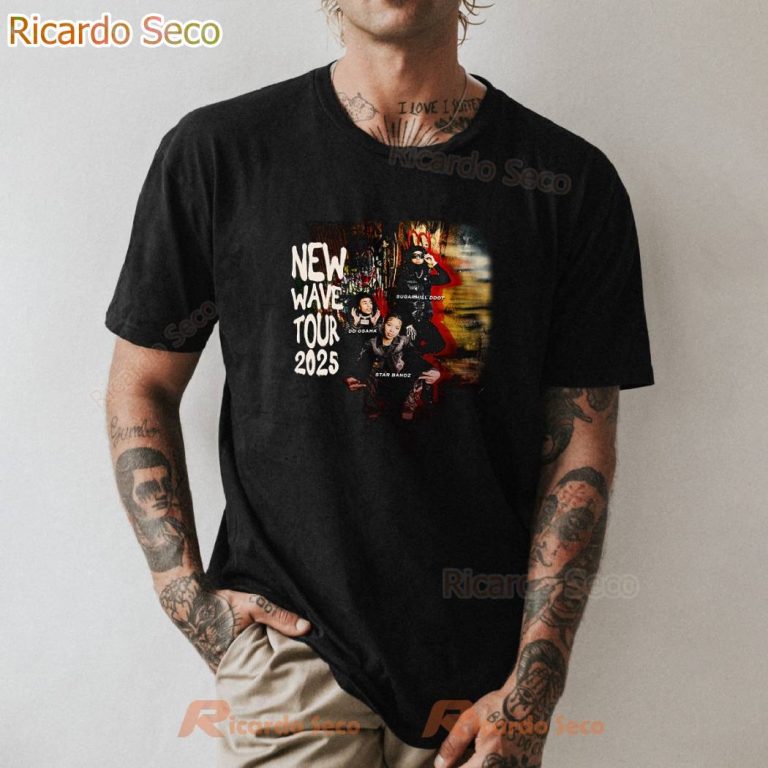 New Wave Tour 2025 T-shirt-a D0rc2Zk