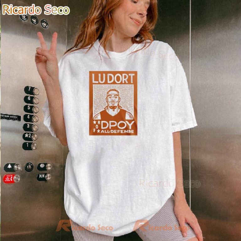 Oklahoma City Thunder X Lu Dort For Dpoy All Defense T-shirt-a hsMPb8a