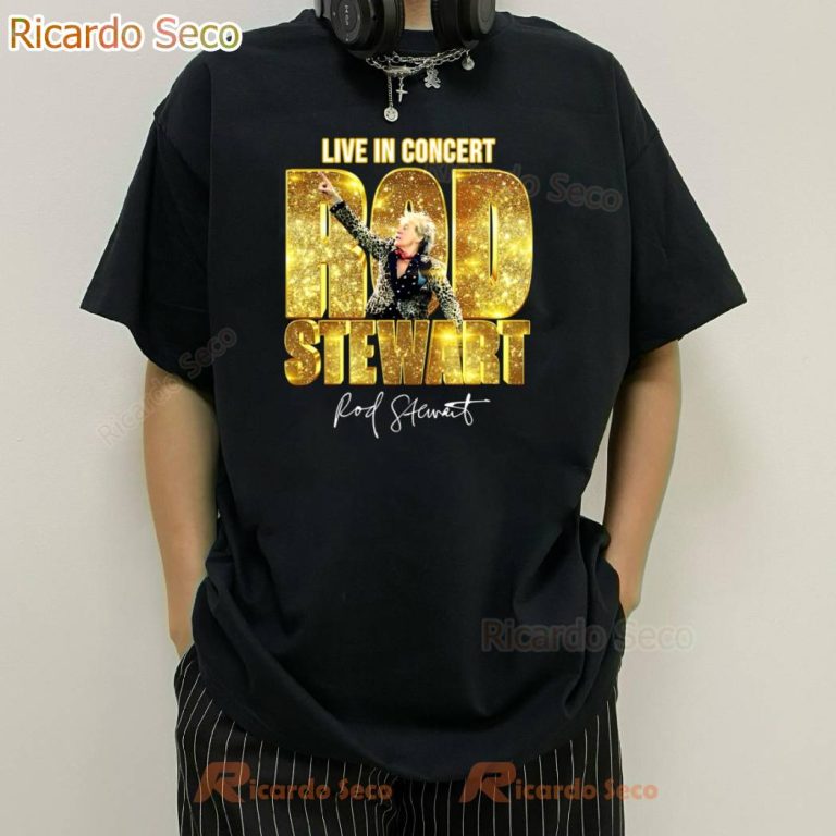 Rod Stewart Tour 2025 T-shirt-a HGPCfXs