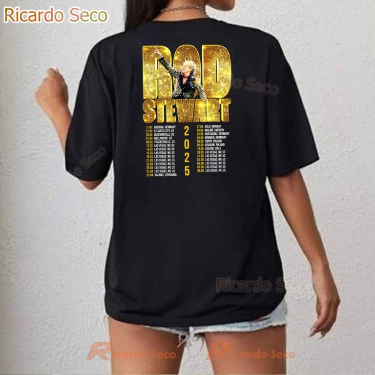 Rod Stewart Tour 2025 T-shirt-b I6w4ZyB