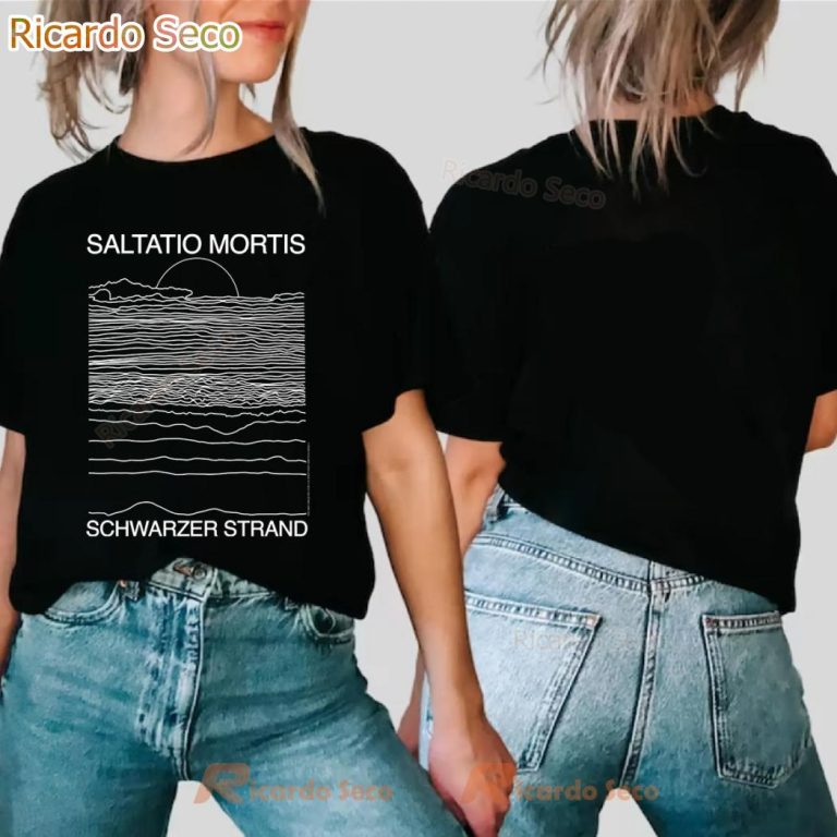 Saltatio Mortis Schwarzer Strand T-Shirt I8oeipv