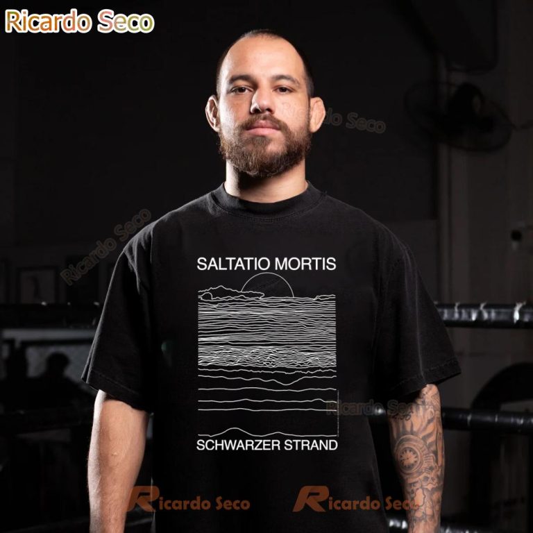 Saltatio Mortis Schwarzer Strand T-Shirt-a GPgyLiU