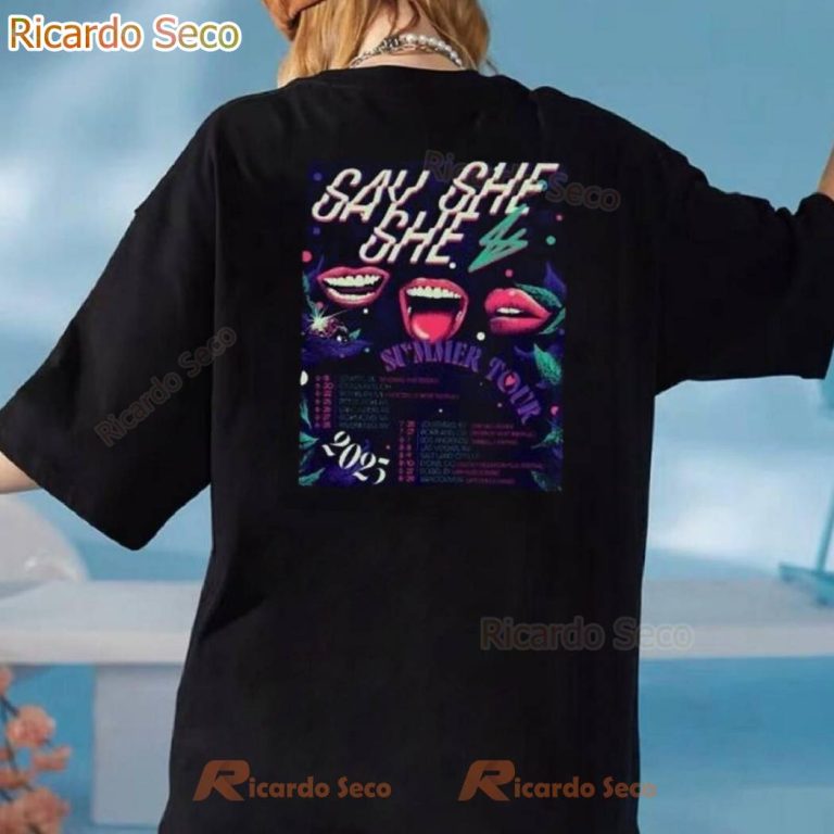 Say She She Summer Tour 2025 T-shirt-b yTtseGW