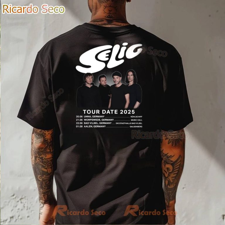 Selig Tour Date 2025 T-shirt-b 5xP9T8H