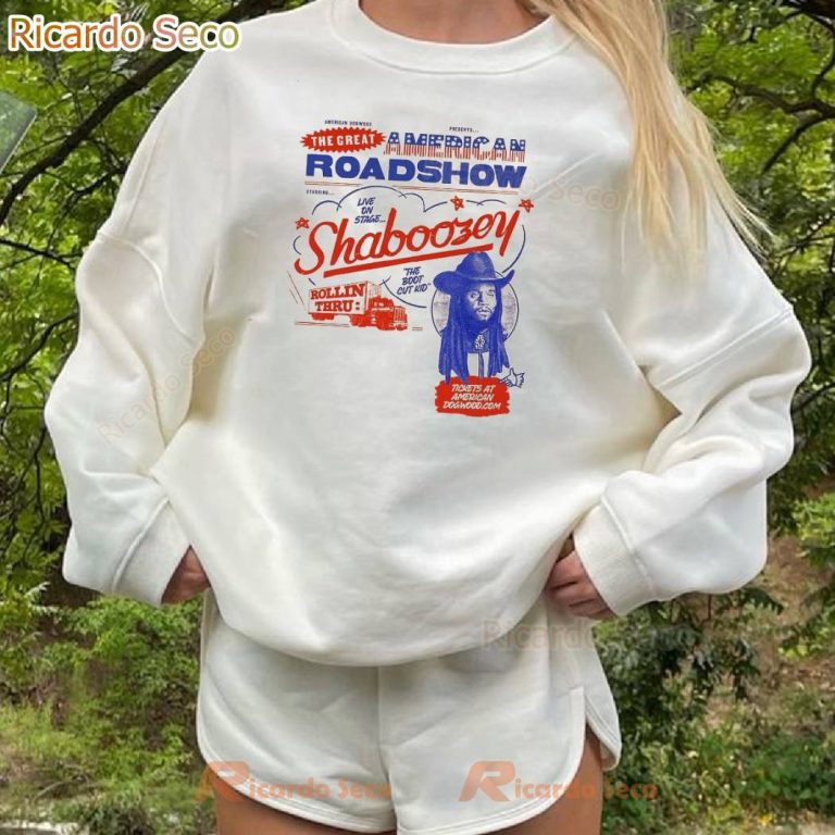 Shaboozey The Great American Roadshow Tour 2025 T-shirt-a UdnJqRj