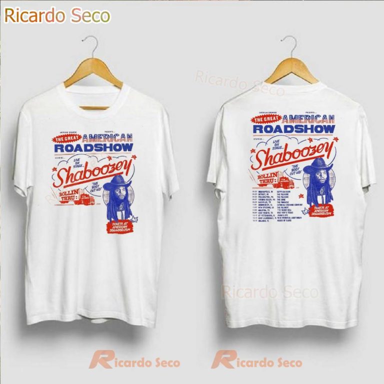 Shaboozey The Great American Roadshow Tour 2025 T-shirt-b I5oe1yL