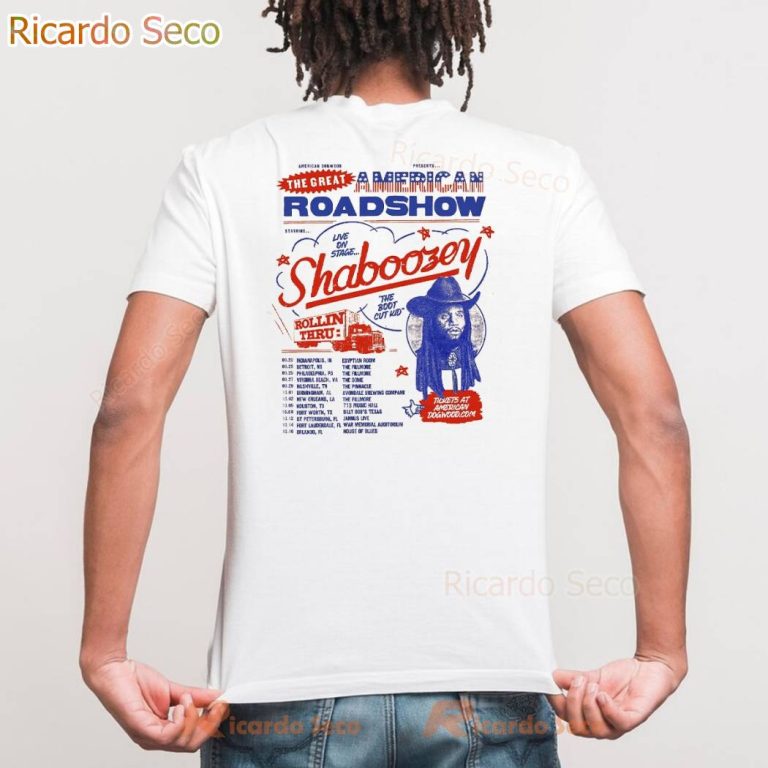 Shaboozey The Great American Roadshow Tour 2025 T-shirt-c IsMXv8C