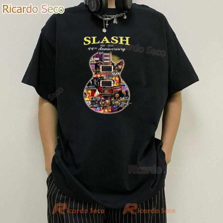 Slash 44th Anniversary 1981-2025 T-shirt lSyMNUg