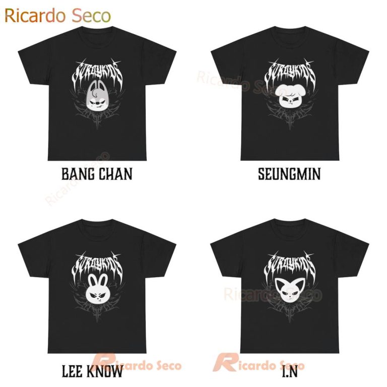 Stray Kids Members Dominate World Tour 2025 T-shirt-b zGJlkof