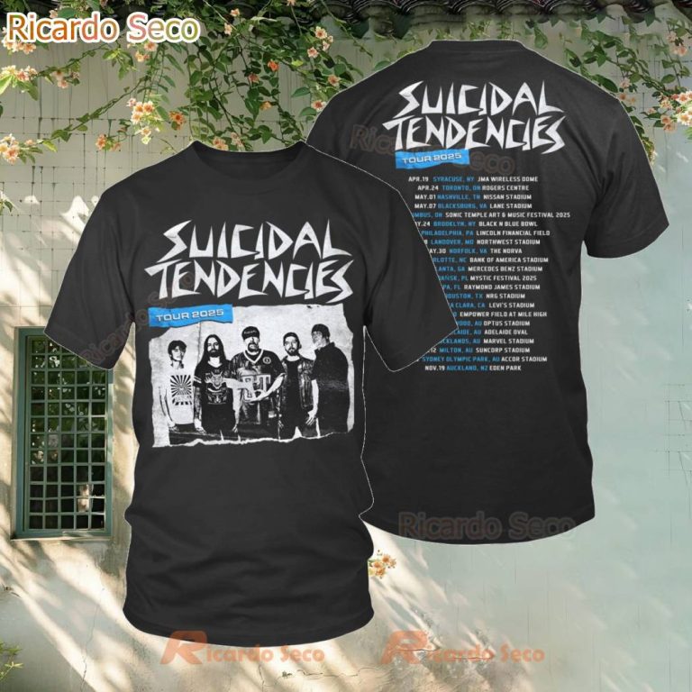 Suicidal Tendencies World Tour 2025 T-shirt fNkFKvX