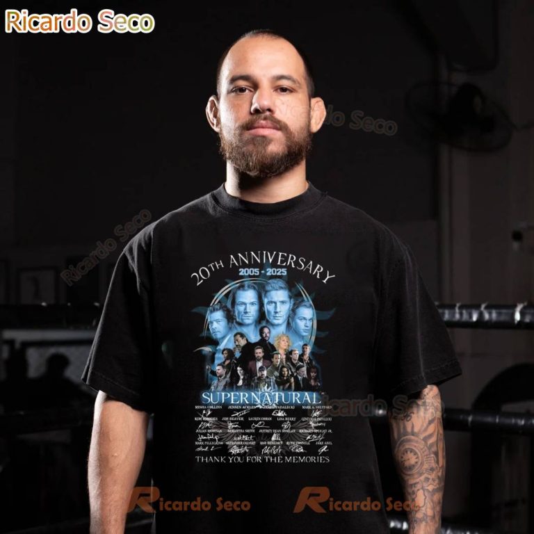 Supernatural 20th Anniversary 2005-2025 Unisex T-shirt NWnKPig