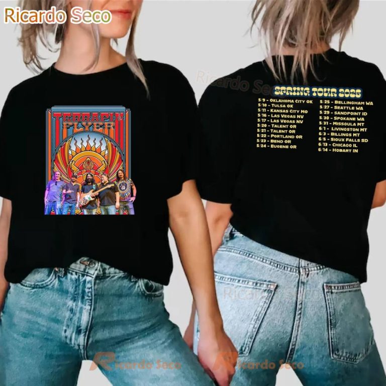 Terrapin Flyer Spring Tour 2025 T-shirt-a a8R5Vmt