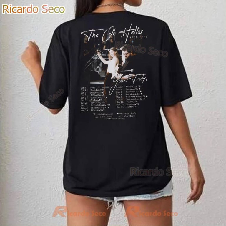The Oh Hellos Celebrate The 10 Year Anniversary Of Dear Wormwood Fall 2025 Tour T-shirt-c YgObLkq