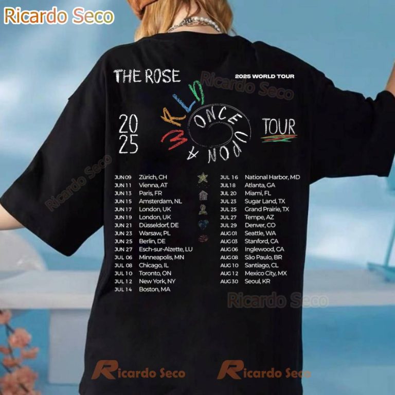 The Rose Once Upon AWRLD World Tour 2025 T-shirt, Hoodie-b qlXdSut