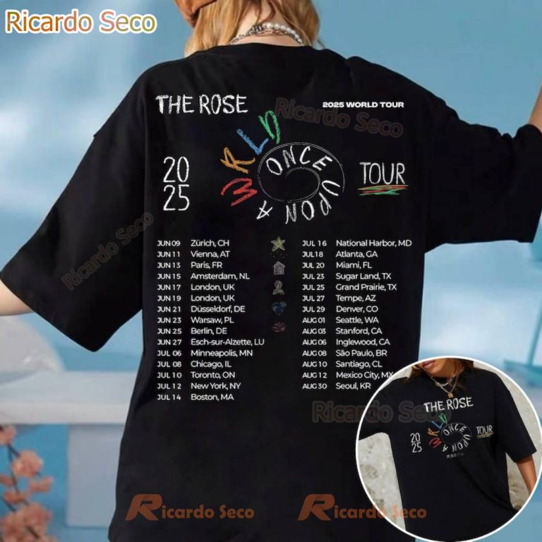 The Rose Once Upon AWRLD World Tour 2025 T-shirt, Hoodie LzcApUb