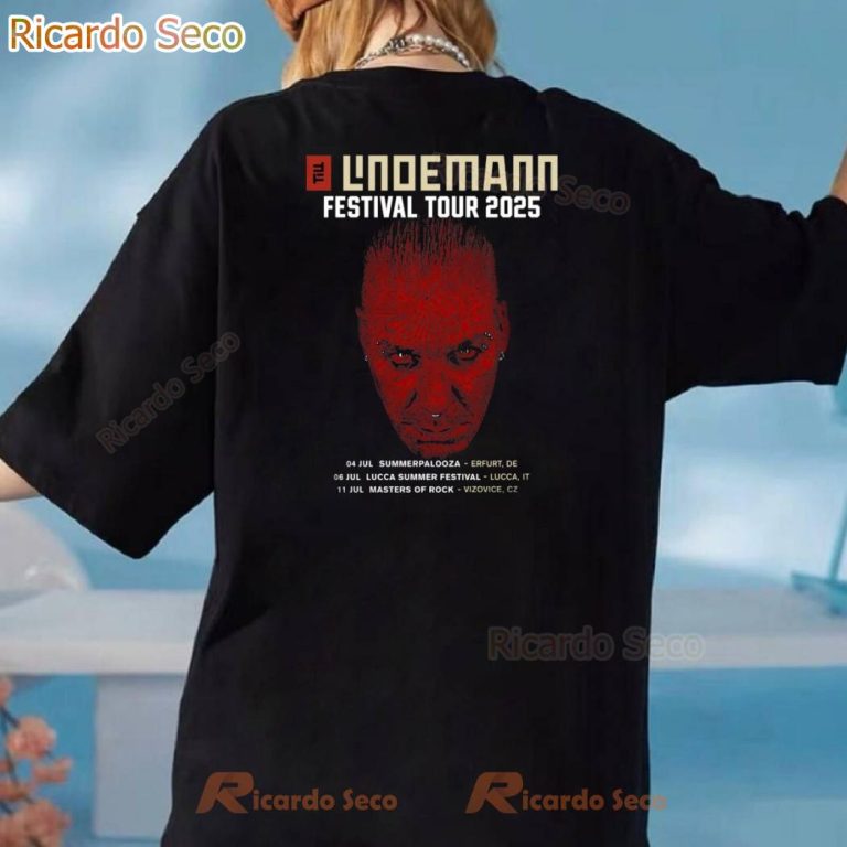 Till Lindemann Festival Tour 2025 T-shirt-b whaj4mN