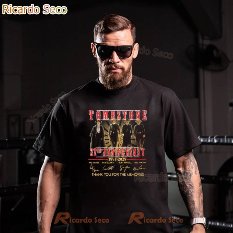 Tombstone 32nd Anniversary 1993-2025 T-shirt x6knHTr