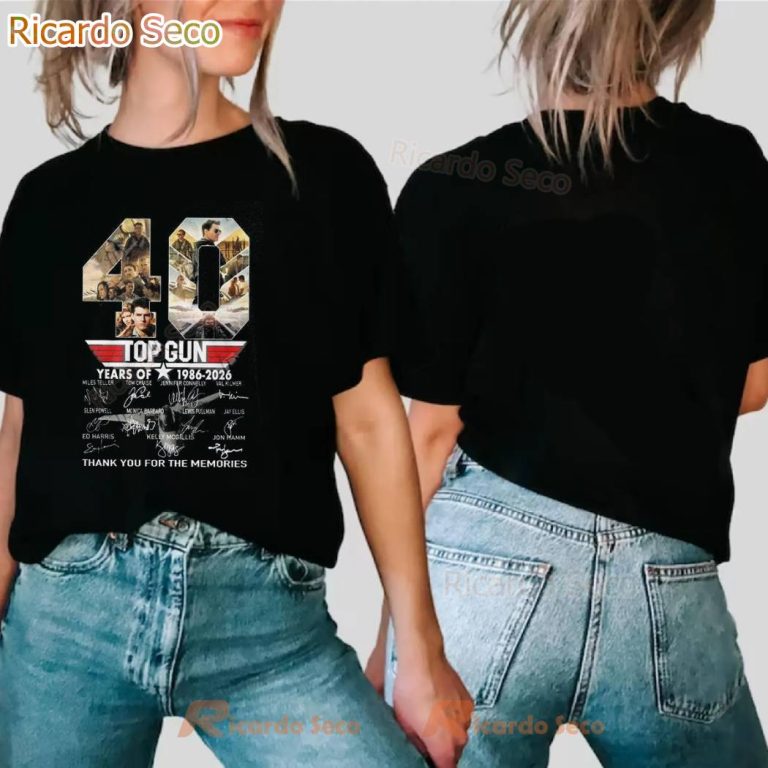 Top Gun 40 Years Of 1986-2026 T-shirt-b MyufnFd
