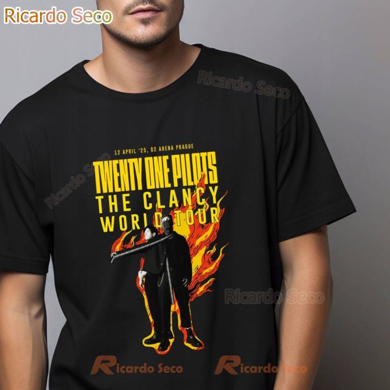 Twenty One Pilots The Clancy World Tour 2025 T-shirt-a uLK7v6G