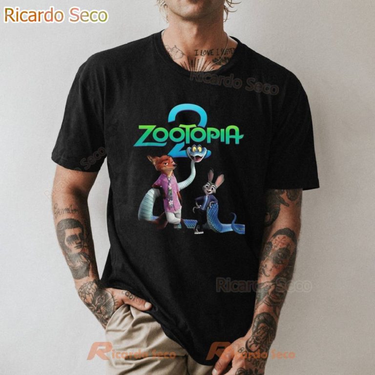 Zootopia 2 Disney Movie Anyone Can Be Anything T-shirt-a RyLl9in