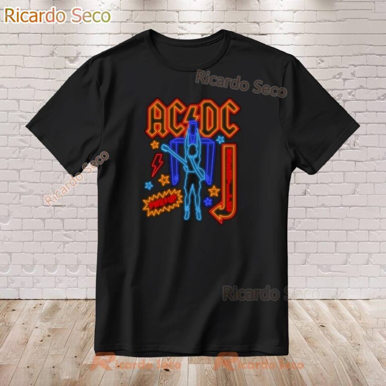 Acdc Nashville Nissan Stadium Pwr Up Tour 2025 T-shirt-b XwnWopl