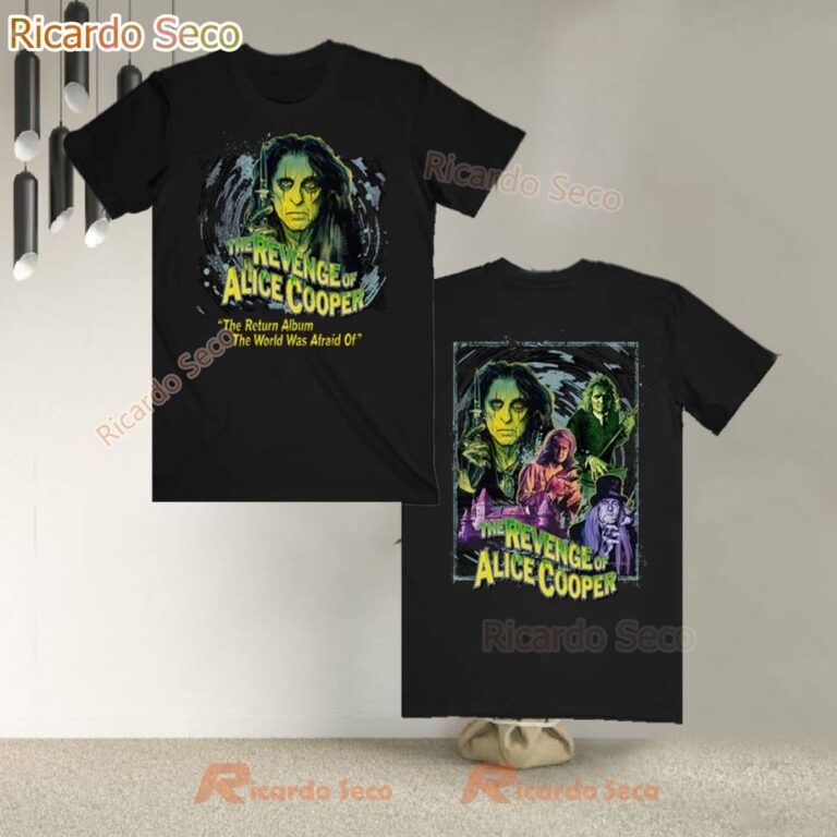 Alice Cooper Revenge Has A Face T-shirt rR1gKWl