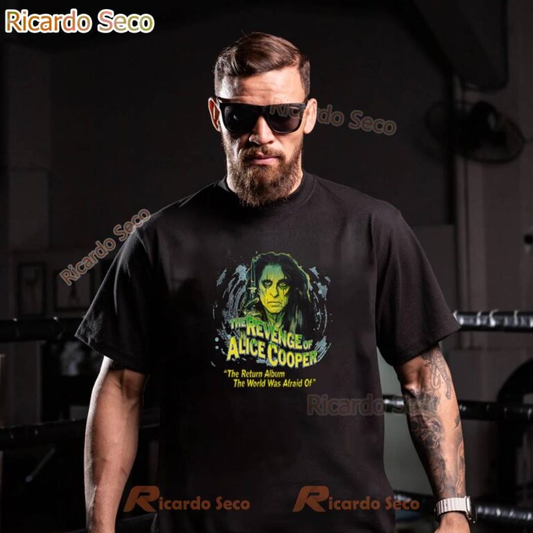 Alice Cooper Revenge Has A Face T-shirt-a ItTFvNd