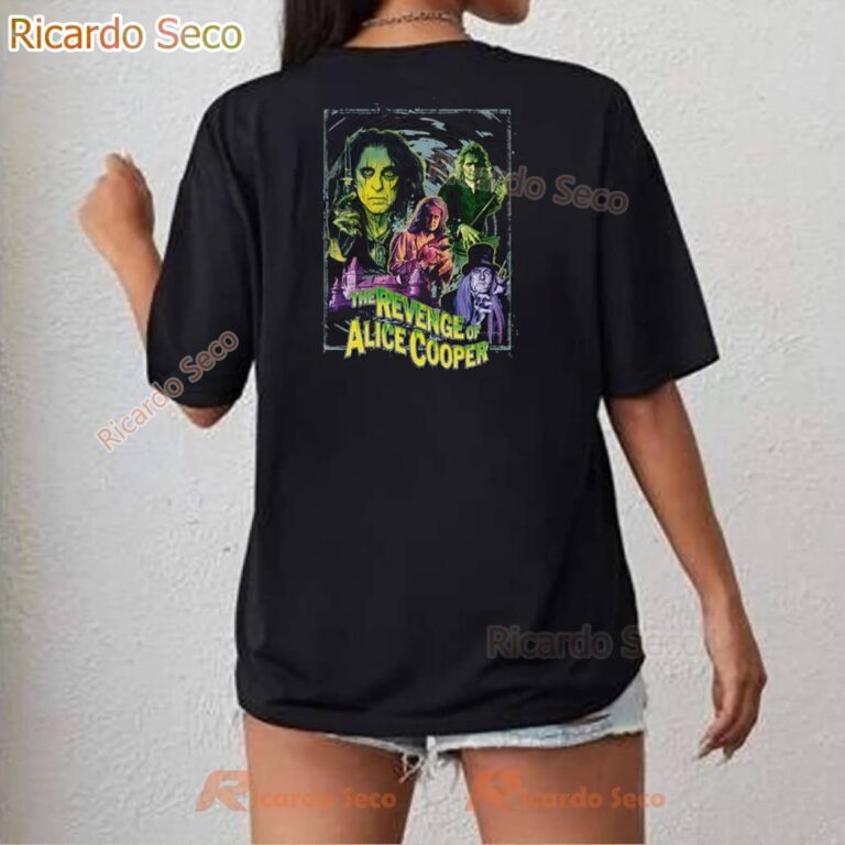 Alice Cooper Revenge Has A Face T-shirt-b 5wMyTYB