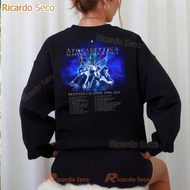 Apocalyptica Plays Metallica Vol. 2 Tour 2025 T-shirt-b 9aWo1NJ