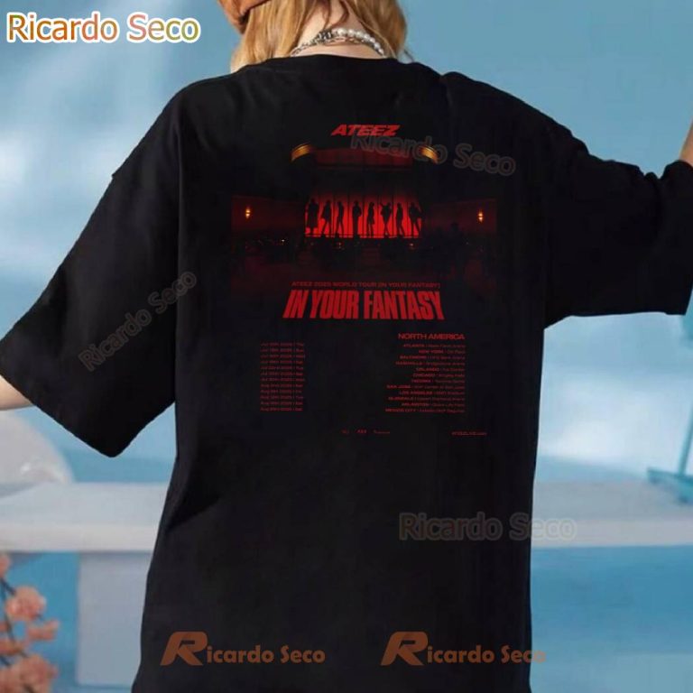 Ateez 2025 World Tour In Your Fantasy T-shirt-b CJBtlGg