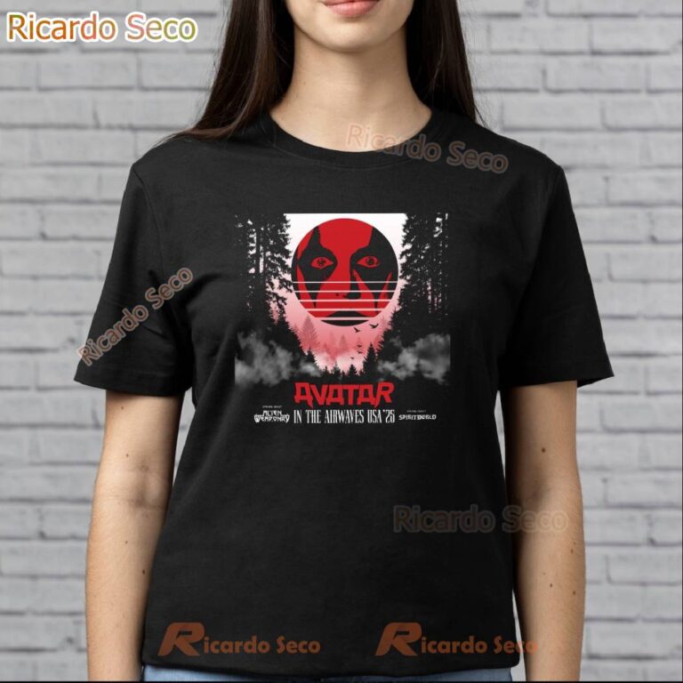 Avatar In The Airwaves Usa 2025 Tour T-shirt-b Q47jI9o