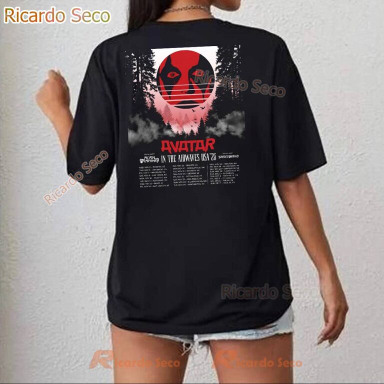 Avatar In The Airwaves Usa 2025 Tour T-shirt-c z1Wbiq3