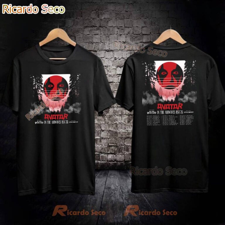 Avatar In The Airwaves Usa 2025 Tour T-shirt ytfr1AO