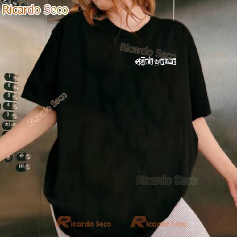 Avril Lavigne Young And Dumb Tattoo T-shirt-a tuiYlzZ