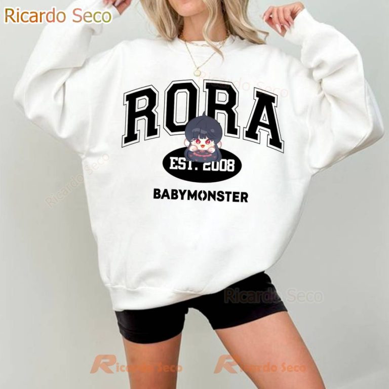 Baby Monster Members Chibi Hello Monster World Tour 2025 Shirt-a 1SzTLU7