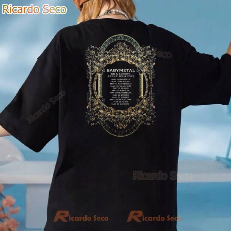Babymetal Iron Trinity UK And Europe Arena Tour 2025 T-shirt-a 2XuHjN0