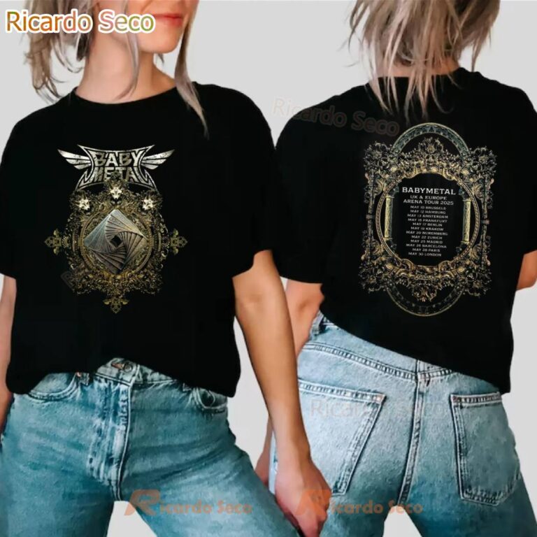 Babymetal Iron Trinity UK And Europe Arena Tour 2025 T-shirt-b 3gnJ1eK