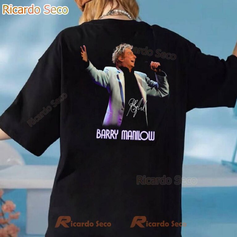 Barry Manilow 61st Anniversary 2025 The Last Concerts Tour T-shirt-b oh96TfV