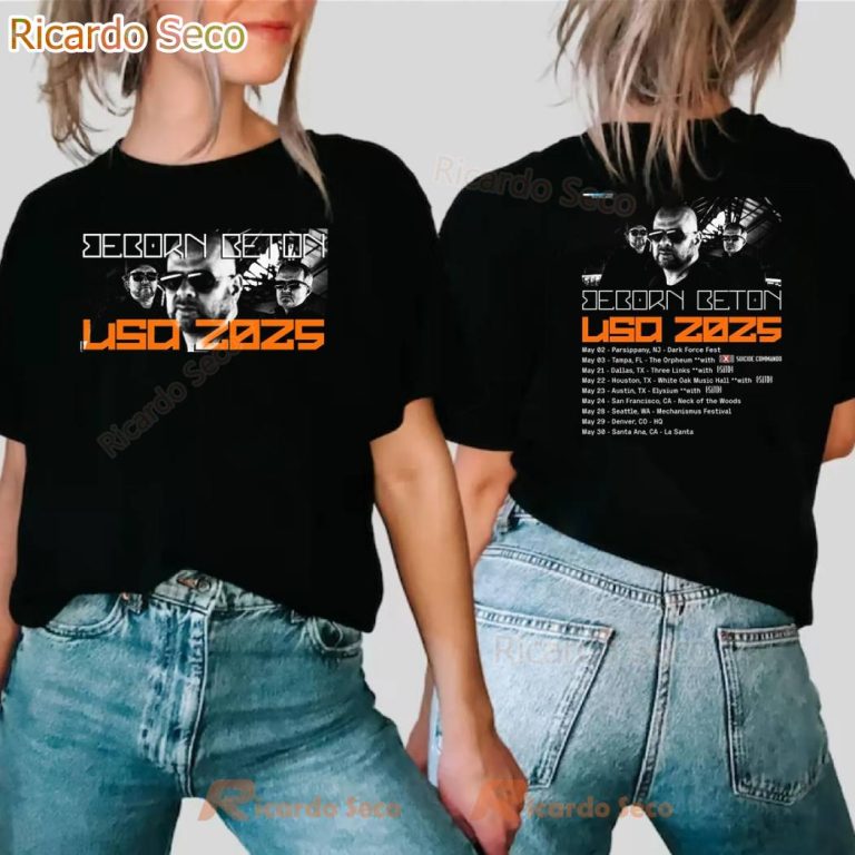 Beborn Beton US Tour 2025 T-shirt fEDxz1w
