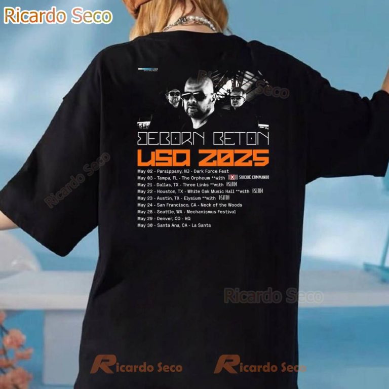 Beborn Beton US Tour 2025 T-shirt-b 9i0DFA3